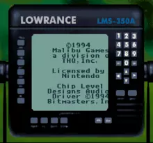 Image n° 4 - screenshots  : Bass Masters Classic